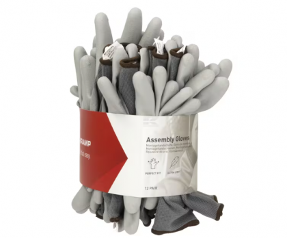 KG0100210P012 Manusi  gri nailon/poliester mărime 10/XL