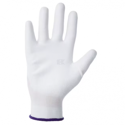 KG0100310 Mănuși de lucru 1.001 10/XL, pachet de 3, alb, Protect by Kramp