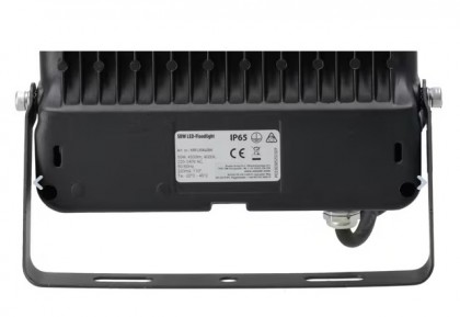 KRFL50865BK LED Floodlight, 50W, 6500K