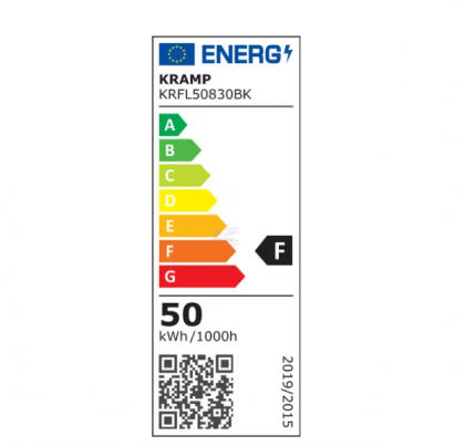 KRFL50830BK Proiector LED 50W, 3000K