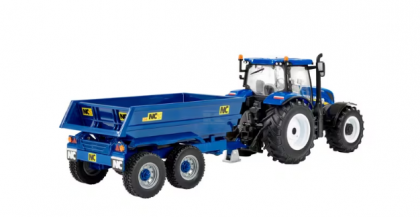 B43268 New Holland New Holland T6 + NC cu remorcă
